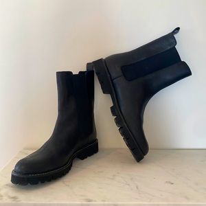 Lug Sole High Shaft Boots